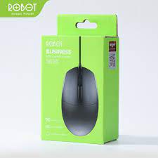 ROBOT M120 1000 DPI wired mouse black