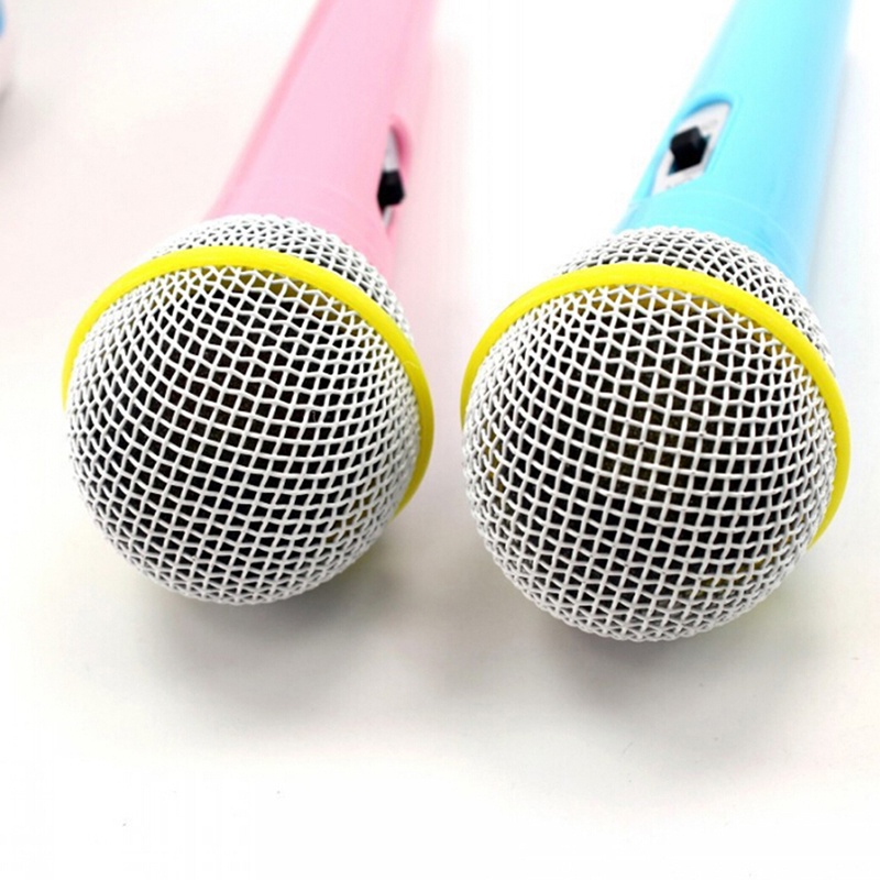 &lt; E2id &amp; &gt; 1pc Mainan Mesin Video Musik Boneka Dengan Microphone