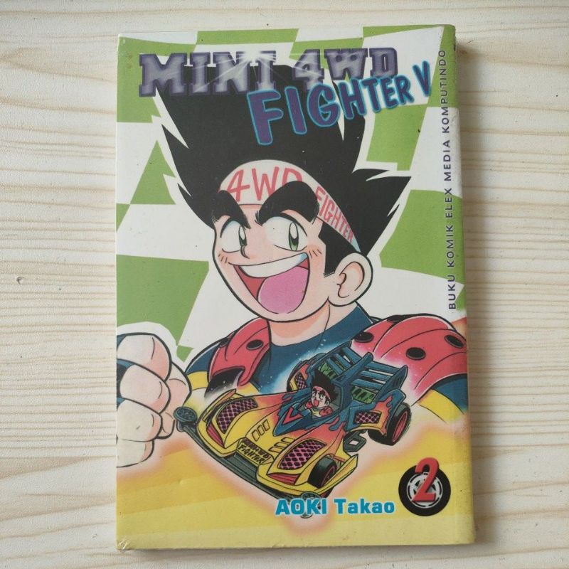 komik mini 4wd fighter v vol 1,2,6,7