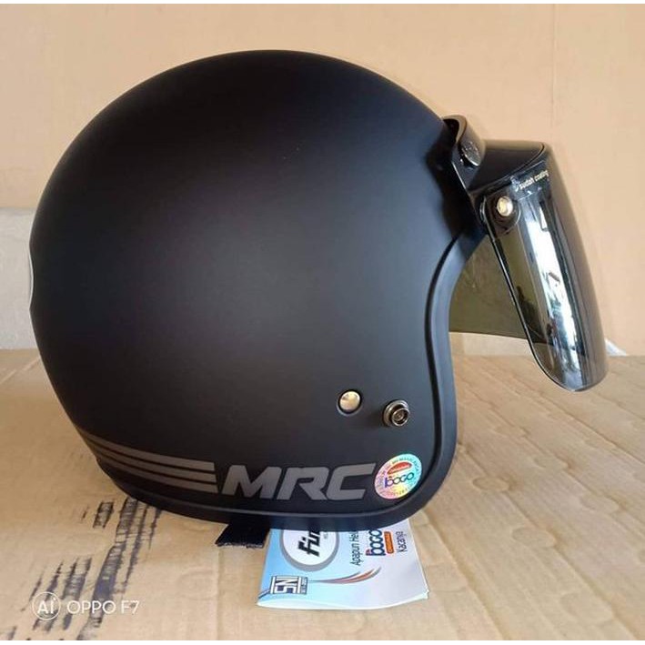 Helm MRC Hitam Doft sparepart