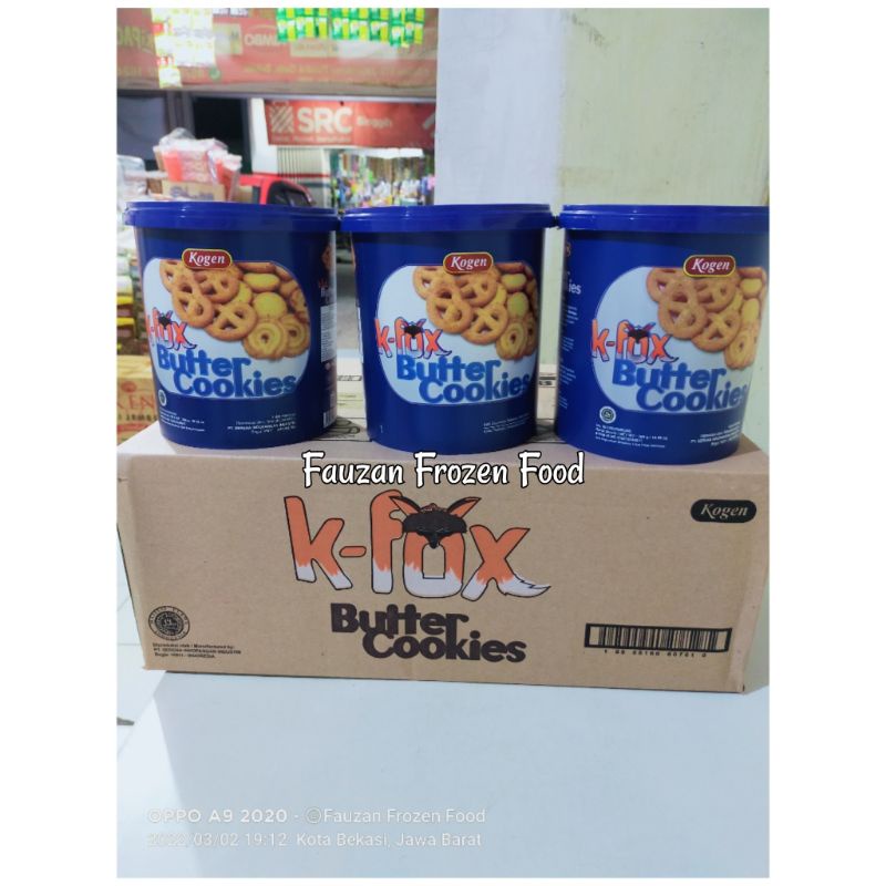 

K fox Butter Cookies