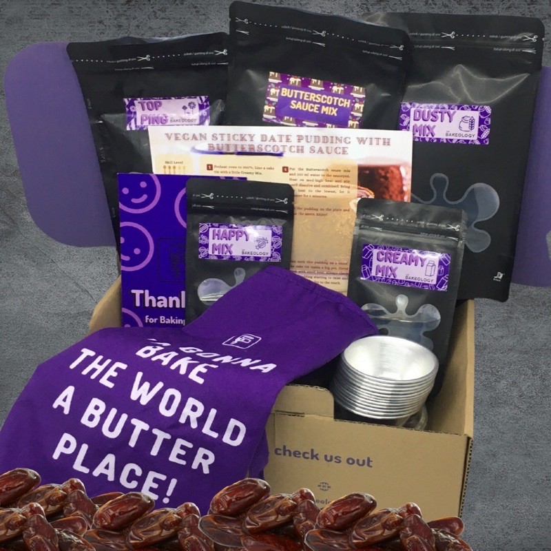 

Premium Baking Kit Sticky Date Pudding The Bakeology