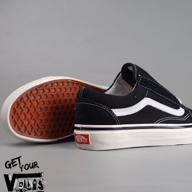 Vans Old skool Anaheim Style 36 Dx Black White Original 100% Bnib