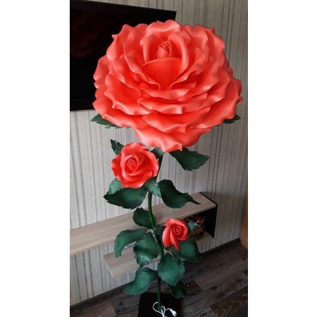 STANDING BUNGA LAMPU DEKORASI