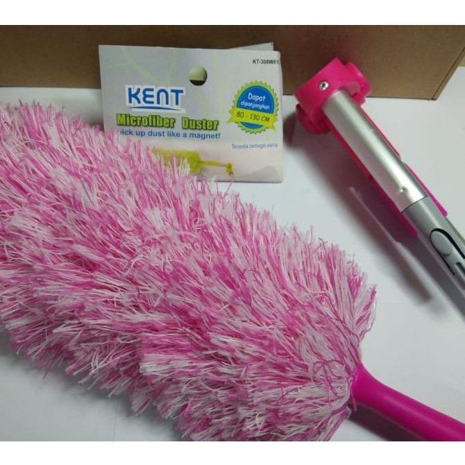 ALAT PEMBERSIH DEBU KACA LEMARI BINGKAI KIPAS KENT KT-300W813/ KEMOCENG/ MICROFIBER DUSTER