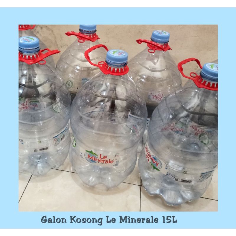 Jual Galon Kosong Le Minerale 15L