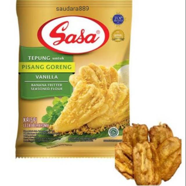 

Tepung Pisang Goreng, Sasa 225 gram