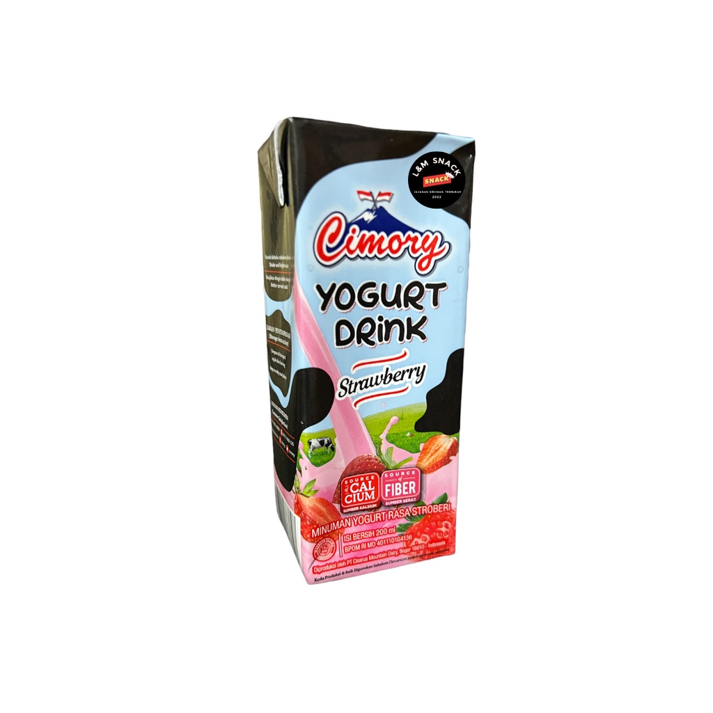 

Cimory Yogurt Drink Strawberry/Blueberry @200ml