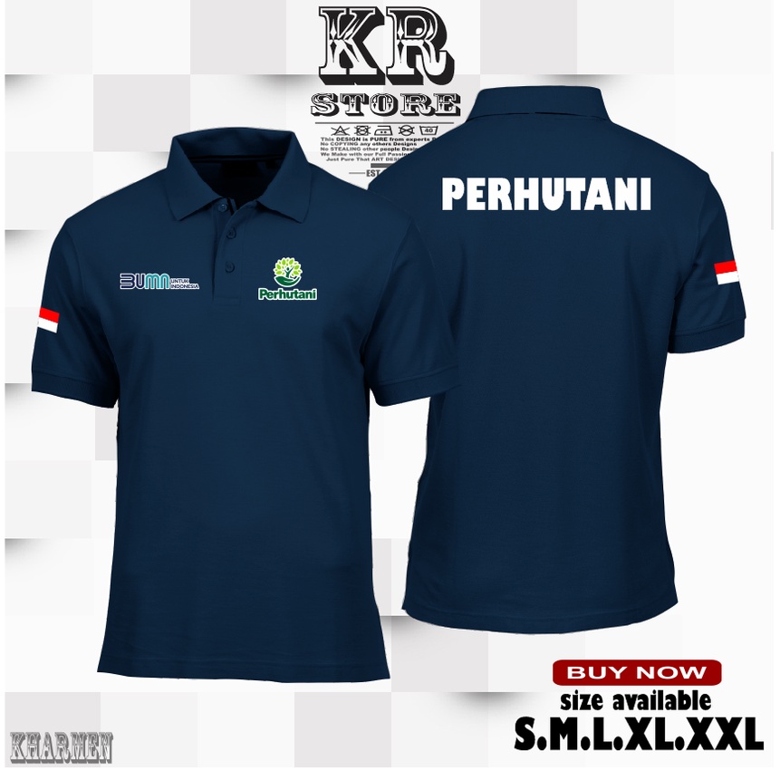 Poloshirt Polo Kaos Baju Kerah KOMATSU LOGO SAFETY FIRST INDONESIA Terlaris Termurah-whitekelly