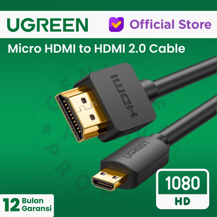 UGREEN Kabel Micro HDMI to HDMI 2.0 - HD127