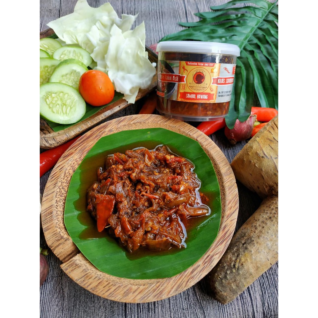 

Sambal Bawang DAPOER KUNO / sambel botol kemasan