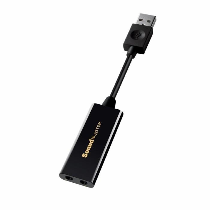 Creative Sound Blaster Play 3 External Sound Card Usb Dac Amplifier
