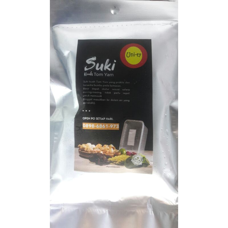 Tom Yam Instan Suki Kuah Tomyum Isi Bakso Lengkap Isian Enak Lezat Viral Shopee Indonesia