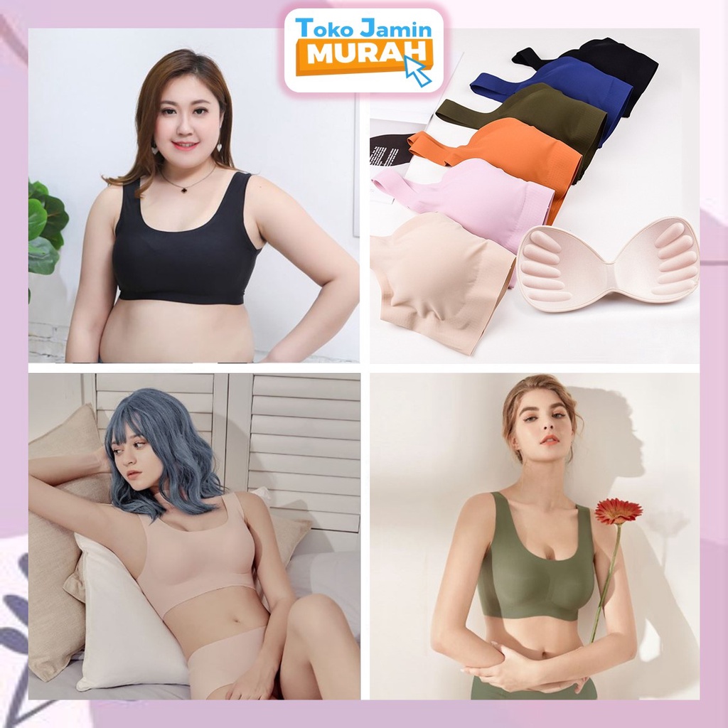 TJM BR045 Sport Bra Pakaian Dalam Hight Quality untuk Busana Musim Panas Pantai