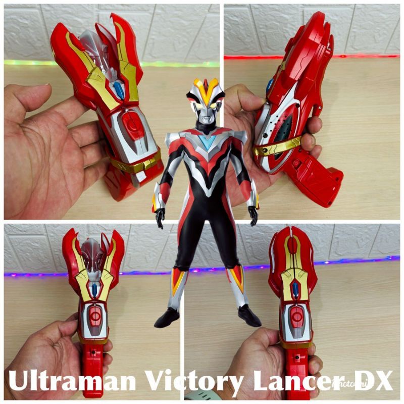 recast dx ultraman ginga s dx victory lancer spark alat berubah wujud