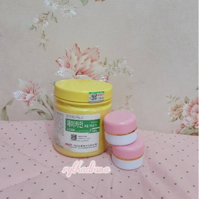 JCAIN 10 GRAM CREAM ANASTESI KRIM ANASTESI DERMAPEN SULAM ALIS BIBIR TATTO TATO