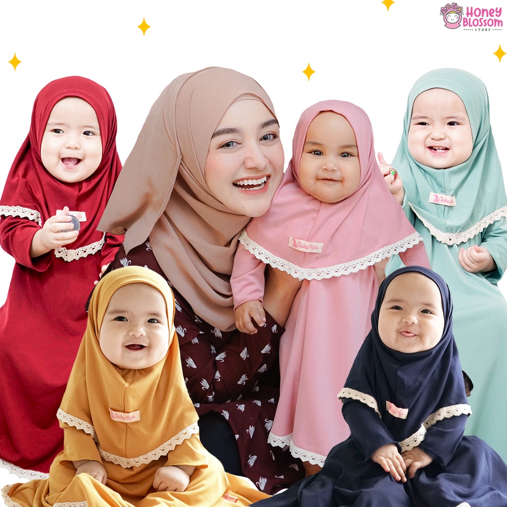 Baju Gamis Anak Perempuan Gamis Bayi Umur 1 2 3 4 Tahun Daily Lace Series / Gamis Bayi Perempuan Cantik