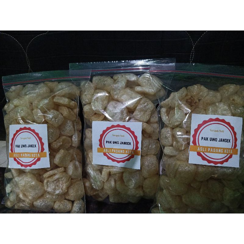 

Kerupuk Kulit | Kerupuk Jangek | Kerupuk Rambak | Padang Kota |Berat 100g