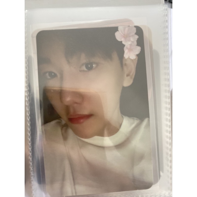 photocard baekhyun chemistry (booked)