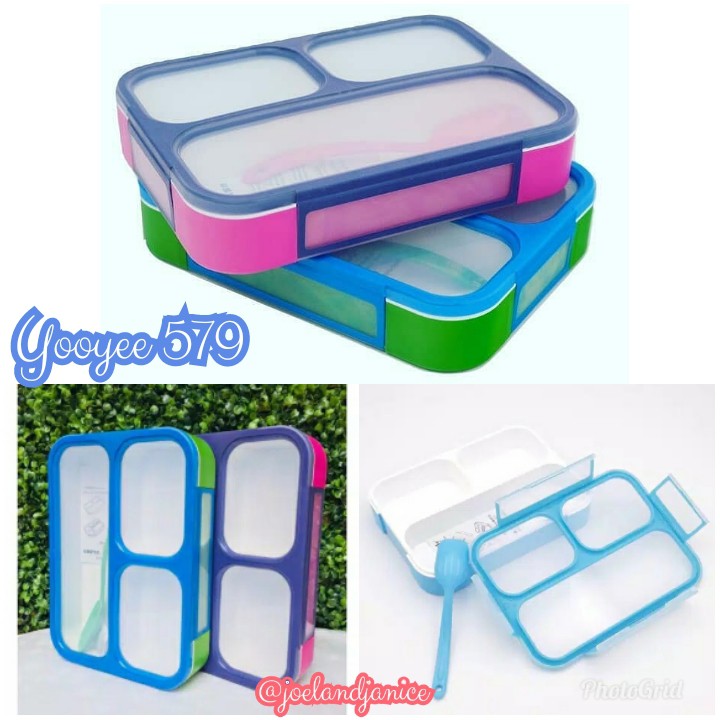 Yooyee 579 3Skat Gird Lunchbox 2-color