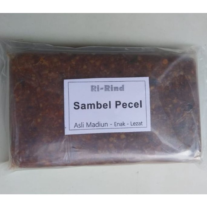 

Sambel Pecel Madiun Ri rind (Sangrai) 250gr