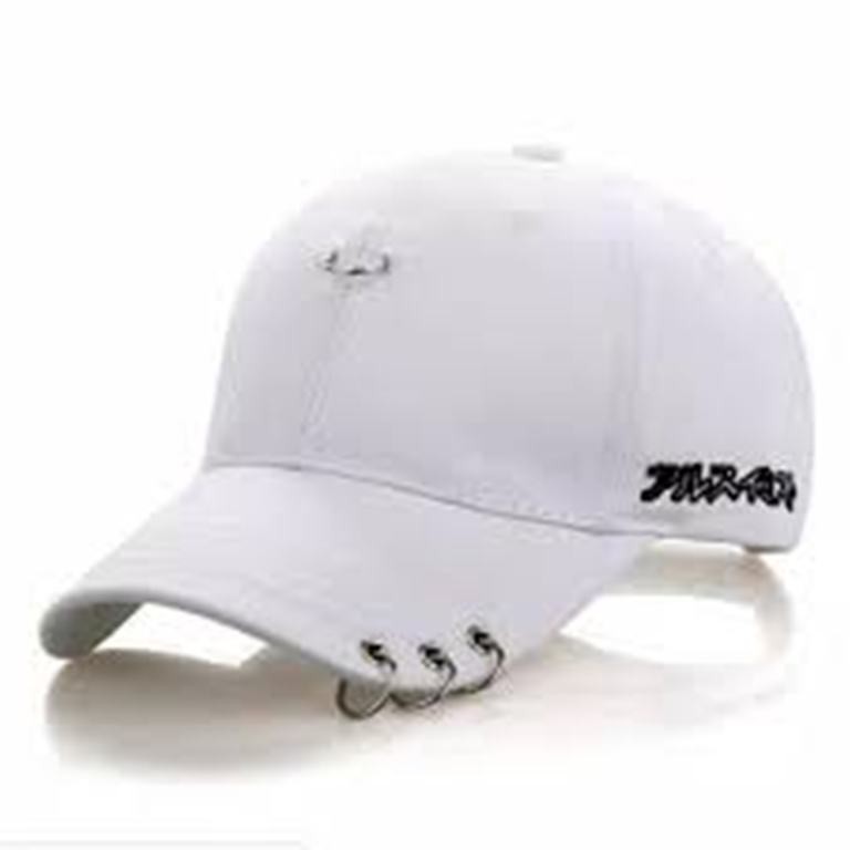 ( SIAP COD ) Promo Termurah Topi Baseball Korea Piercing Ring KPOP / Topi Murah / Topi Baseball Mura