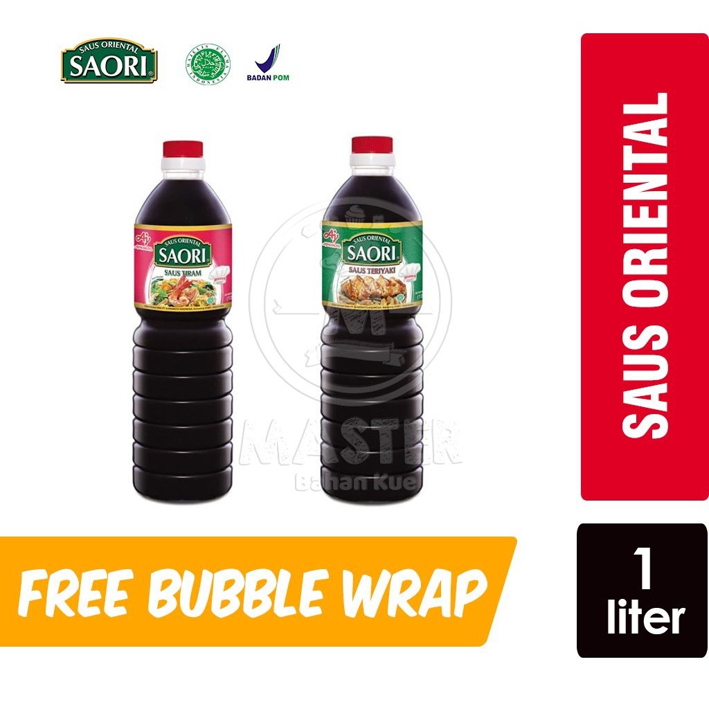 

Saori Saus Oriental [Botol Plastik 1 Liter]