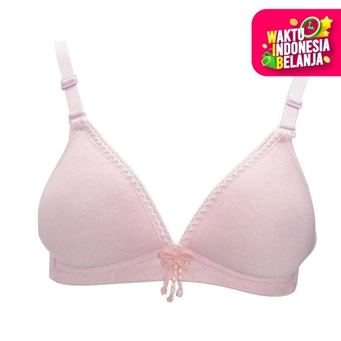 Bra Wanita Bra Sorex Bahan Halus Busa Tebal Tanpa Kawat Sport Tanpa Busa Remaja Dan Mewah D9J4 Jumbo