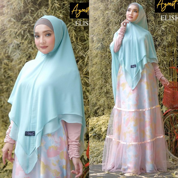 ELISHA set gamis syari by AGOEST HANGGONO