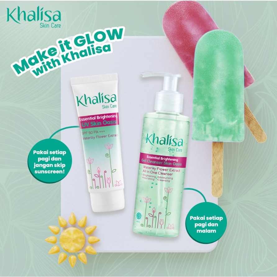 Khalisa Essential Brightening Skin Oasis Series