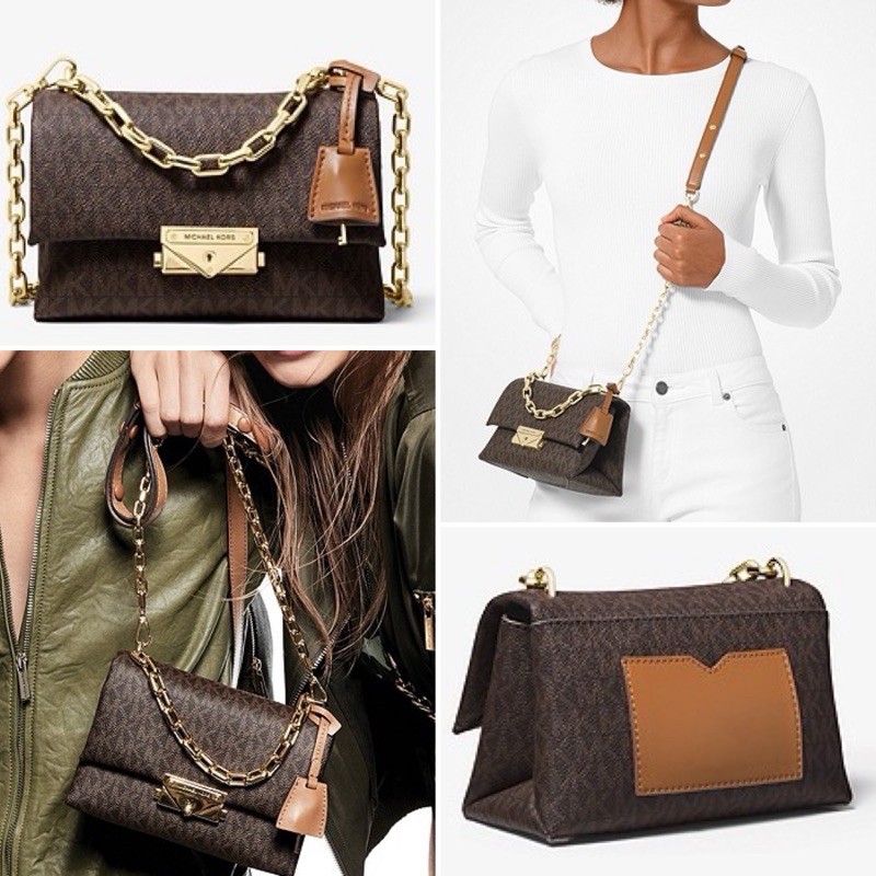 michael kors cece XS logo crossbody bag