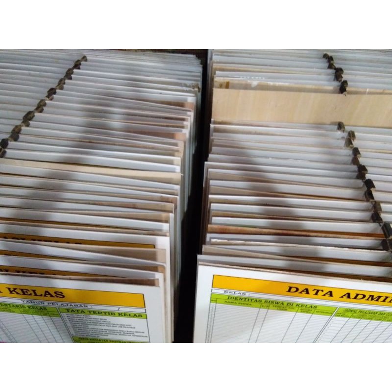 Papan Data Administrasi Kelas identitas Multiplek list aluminium siku pengaman pojok