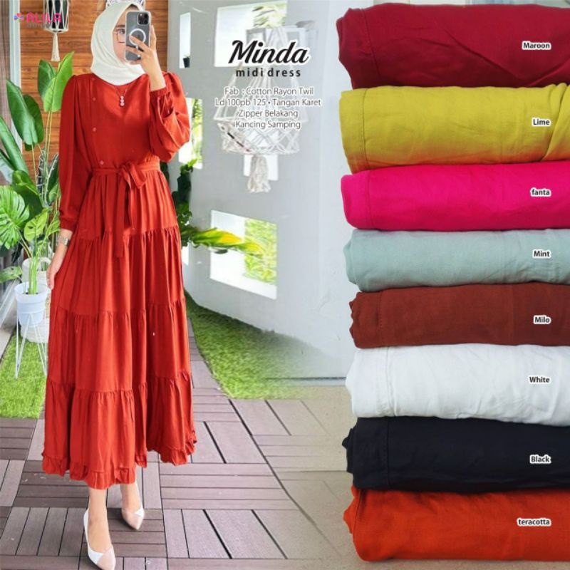 Max Minda Dress by Alila 20 Juni 2022i dress Karin by kheyra gamis murah wanita ORI solo