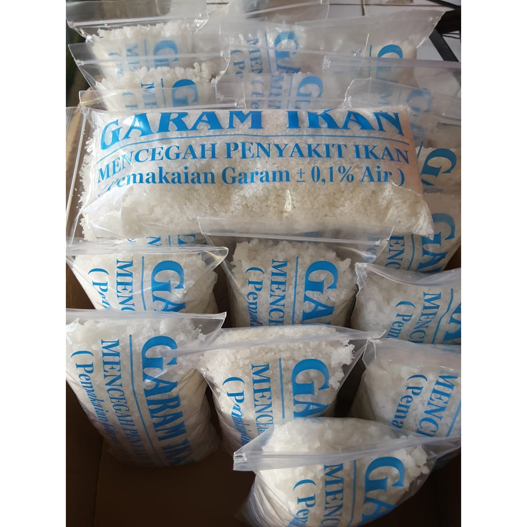 

Garam Ikan Cupang 500 Gram 500 G Garam kasar Krosok