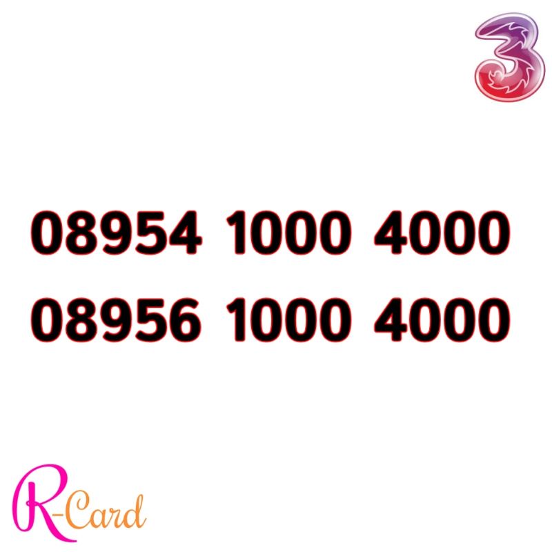 Perdana Nomor Cantik Three Tri Doubel Ribuan Rapi 1000 4000