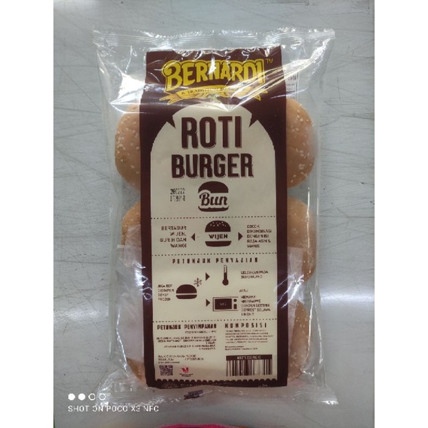 

Bernardi roti burger bun wijen 300g