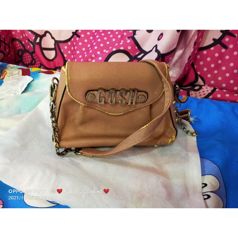 preloved Gosh stude pink