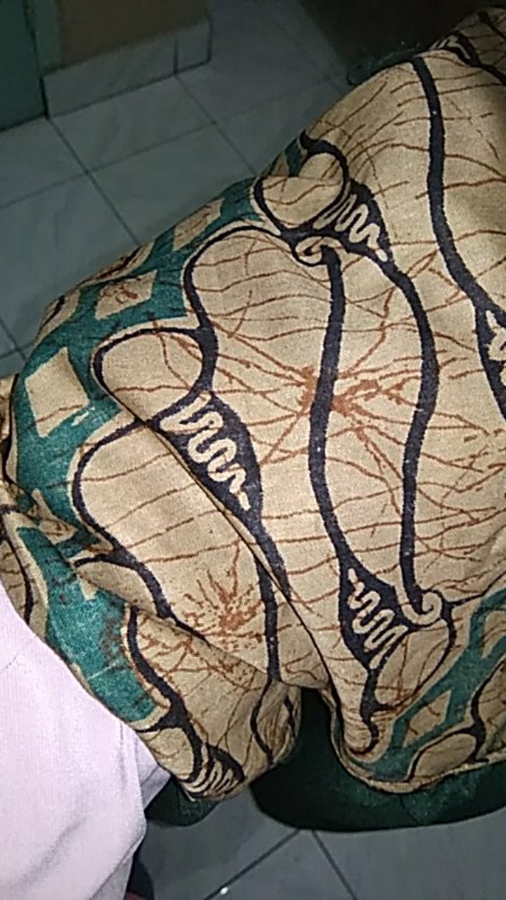 Gamis Batik Manggar, Padi, Sekar, Cantik, Kubis, Kipas, Daun Biru