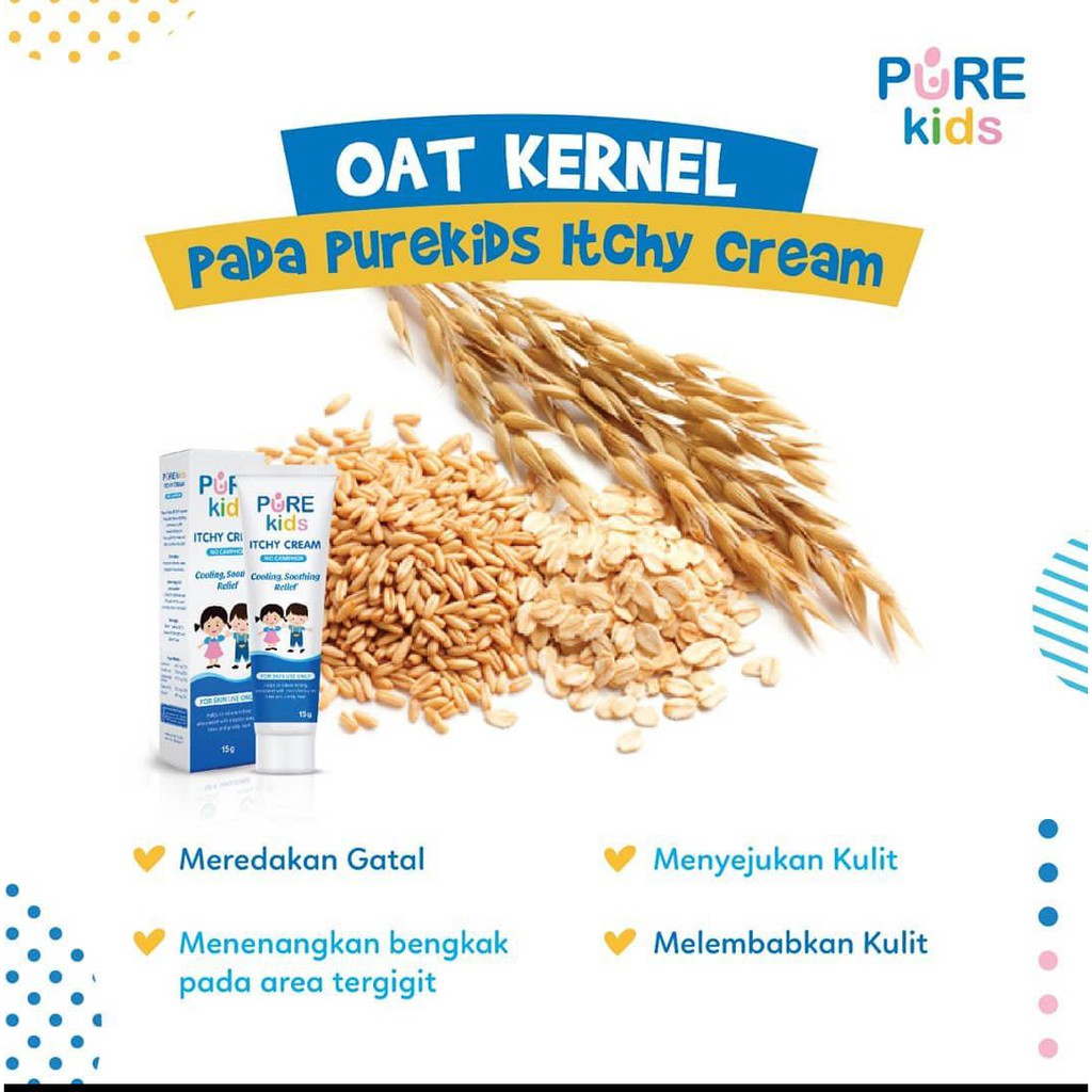 ♥BabyYank♥ Pure Kids ITCHY CREAM 15gr / Pure BB ITCHY CREAM Pure Baby / Pure Baby Cream Gatal