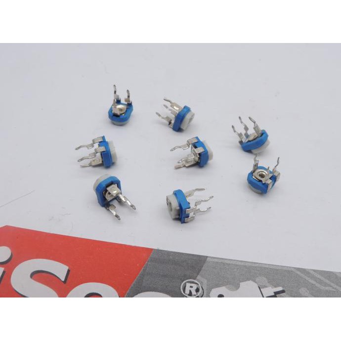 Vr 200 Ohm 201 Trimpot Trimmer Variable Resistor Vr Rm065 Rm-065 Iseeu773 Juara