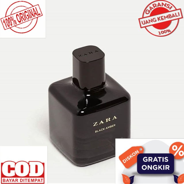 Parfum Original Wanita Zara Black Amber EDT 100ml ( BEST SELLER )