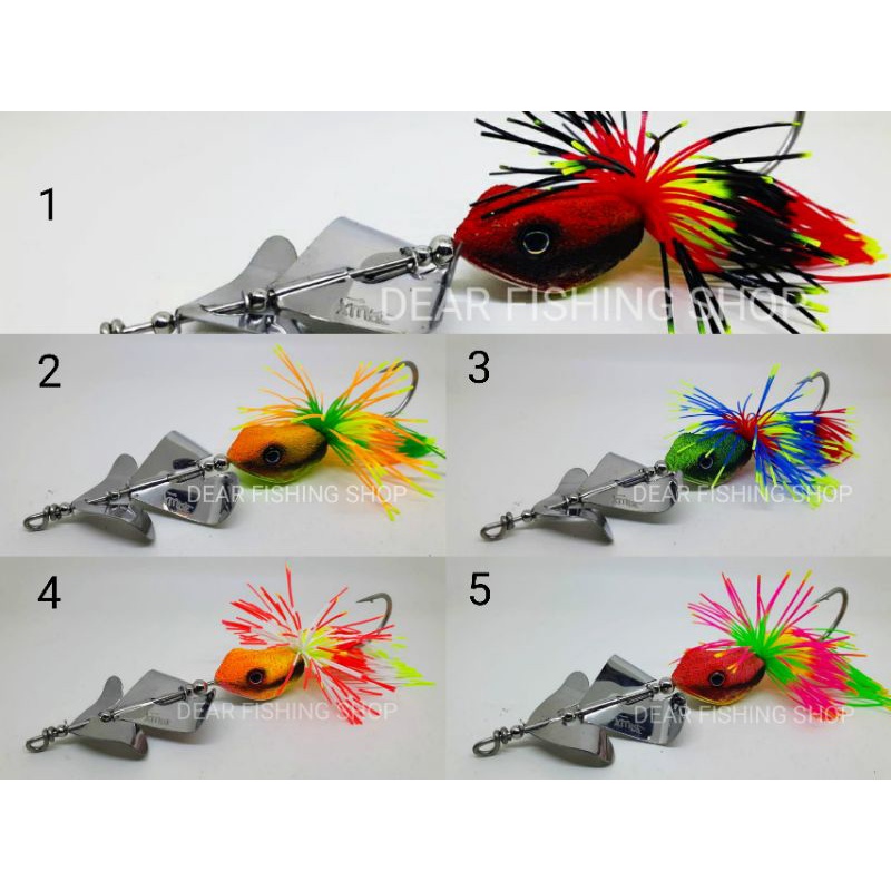 Umpan Casting Gabus Toman Slater / Slash Bait / Slash-X-Lure