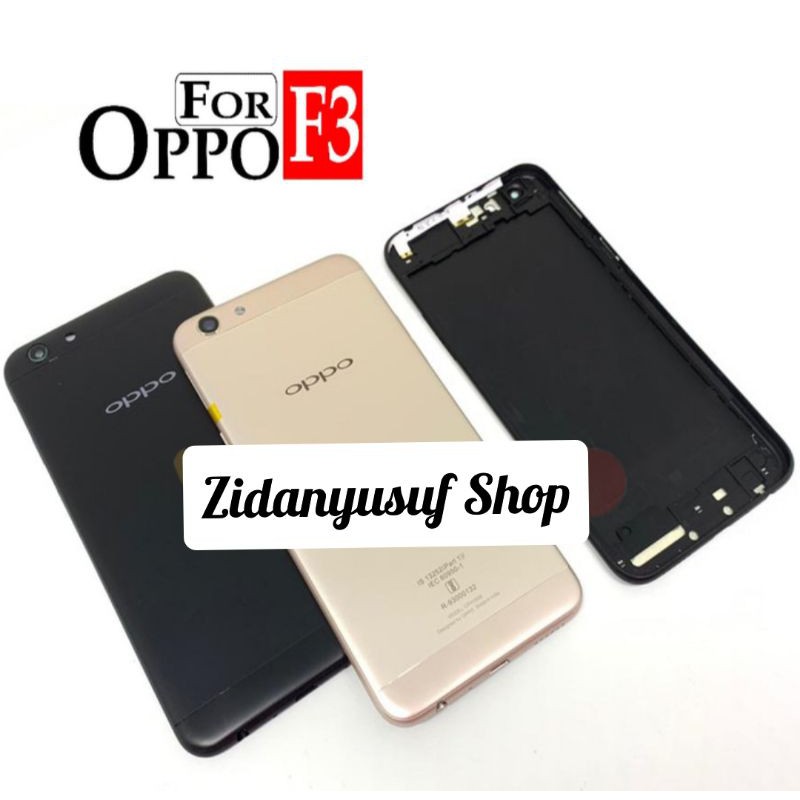 BACKDOOR BACK COVER KESING CASING HOUSING OPPO F3 TUTUP BELAKANG