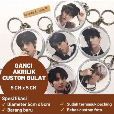 

Ganci akrilik custom bulat