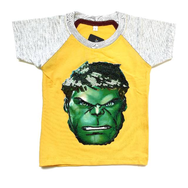 Kaos Anak Laki LED HULK