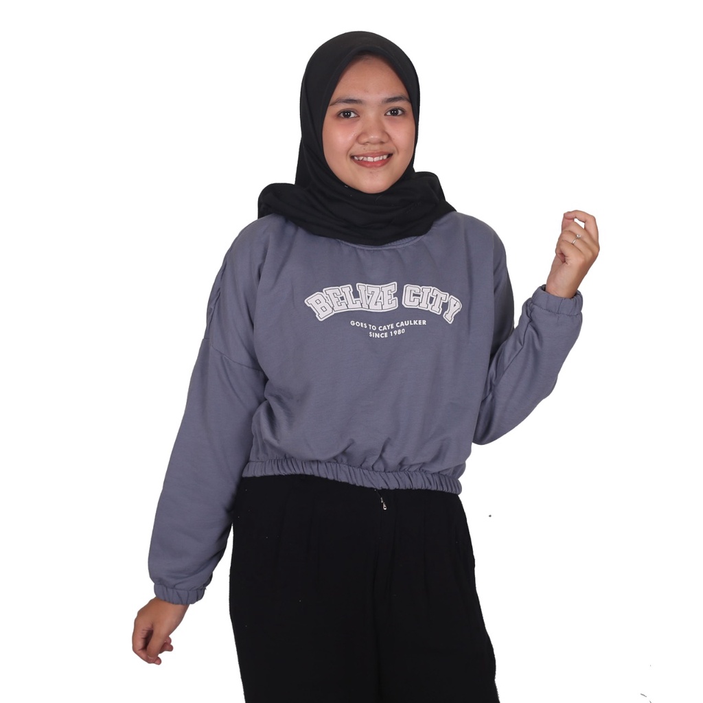 MVP - Belize Crop - Sweater Crop Wanita