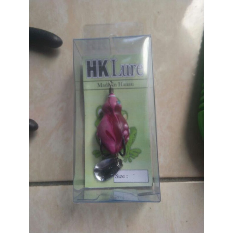 lure umpan kodok palsu