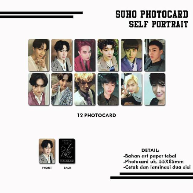 SUHO SELF-PORTRAIT PHOTOCARD