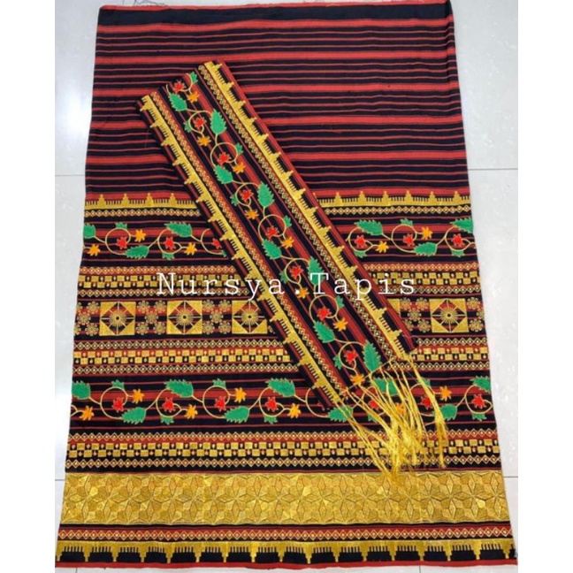 Tapis Lampung Bordir Tenun
