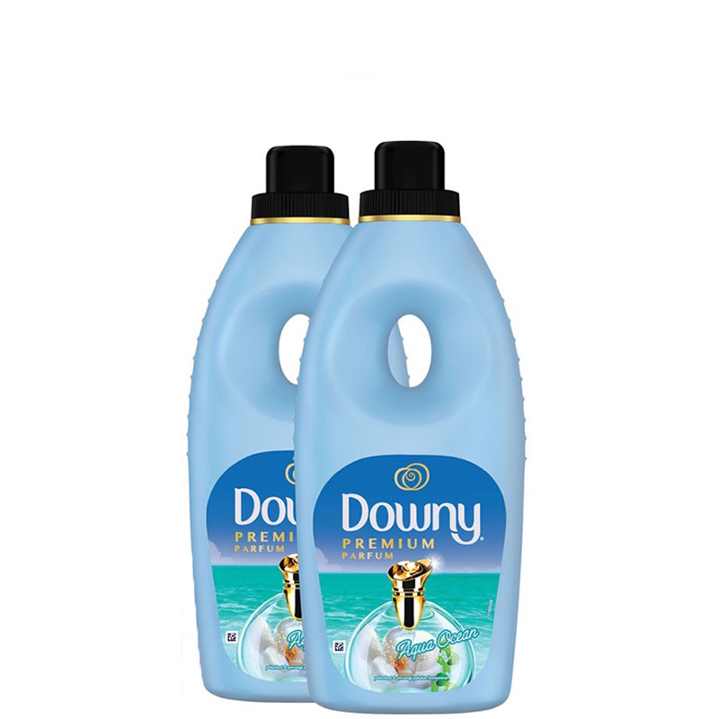 Downy Pelembut Pakaian Aqua Ocean Botol 2 x 800 mL